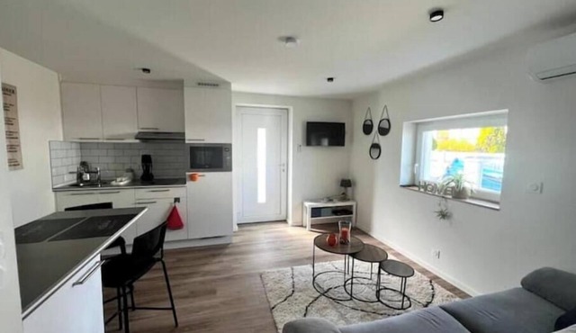 Modern, air-conditioned T2 apartment in Alsace Verte - Comfort & nature near Haguenau