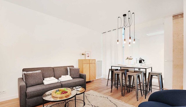 Modern apartment - 2BR/6P - Oberkampf/RÃ©publique