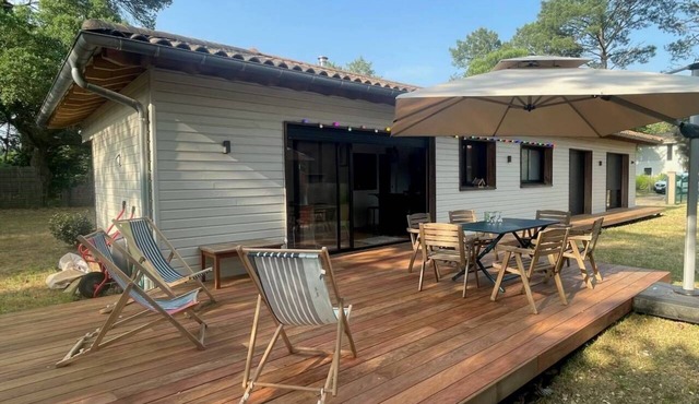 Moliets et Maâ, nice villa 4 km from the beach