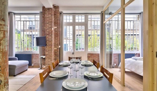 NEW Loft Apt in the Heart of Paris - An Ecoloflat