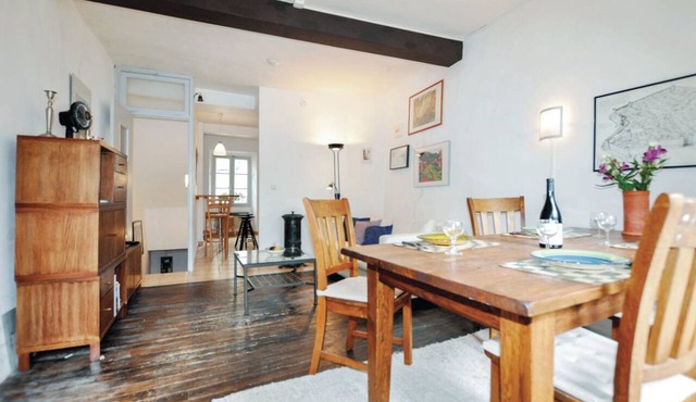 Newly renovated three-story 16th-century house in central Ceret