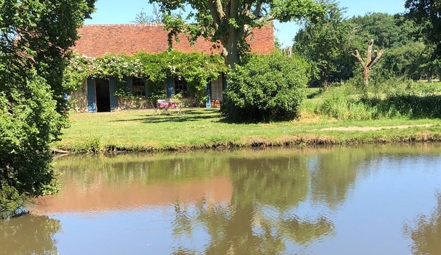 Peaceful & warm cottage overlooking a pond