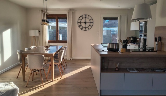 Renovated air-conditioned house with pétanque court, near Orléans