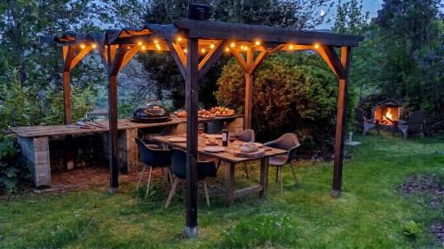 Romantic Village School with Sunny Garden