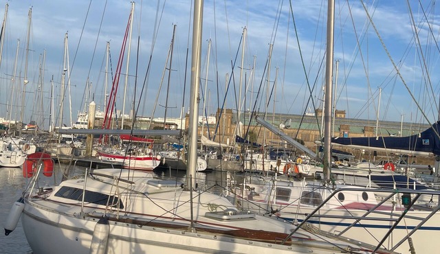 Sailing Boat 'Miraflores' with Sea View, Private Terrace and Wi-Fi