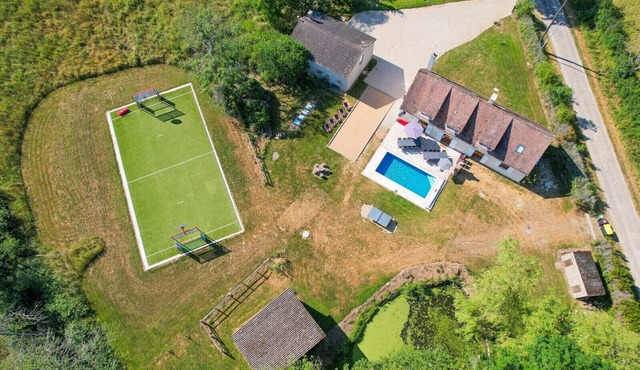 So Villa Gaudiniere (89) - Heated pool - Foot - 2h Paris - 30p.