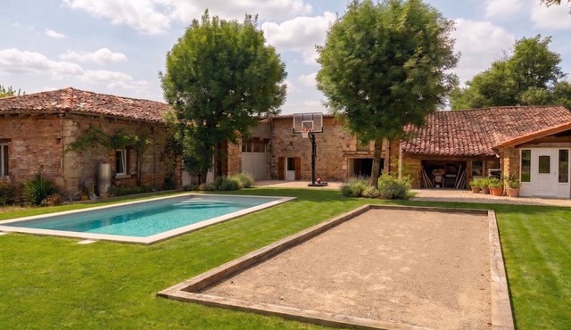 So Villa Vazerac (82) - Heated pool - Basketball - 2 hours from Toulouse - 30 people.