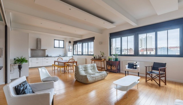 Spacious loft in Pré-Saint-Gervais - Welkeys