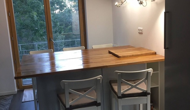Spacious modern apartment in Fontainebleau near INSEAD (5’ walk), downtown (10’)