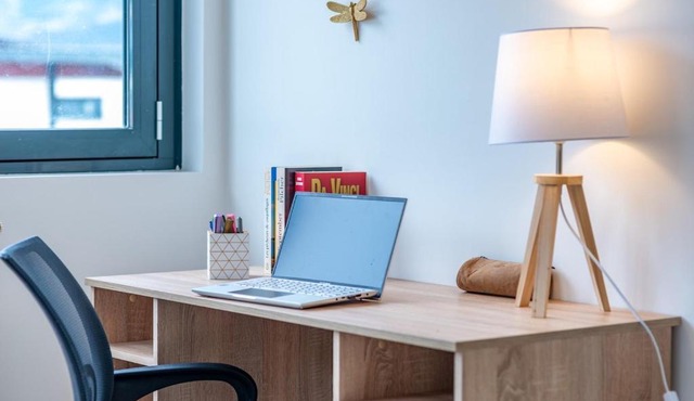 Standing Europole, garage privé, calme, netflix
