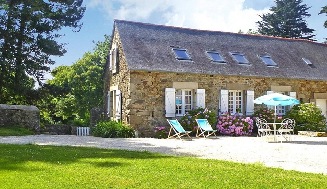 Stone House near Pink Granite Coast Beaches