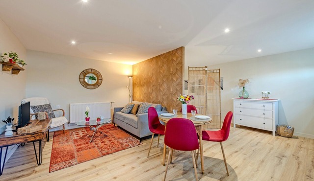 Studio Apartment 'Le Grand Large' with Shared Terrace, Shared Garden and Wi-Fi