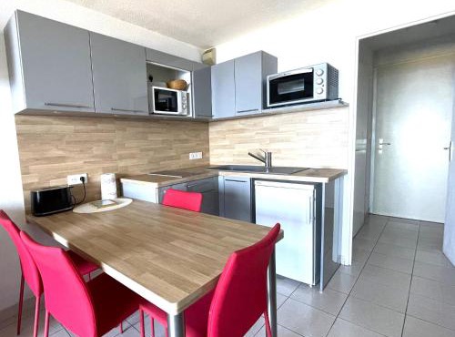 Studio cabine à Banyuls-sur-Mer avec terrasse - FR-1-309-210
