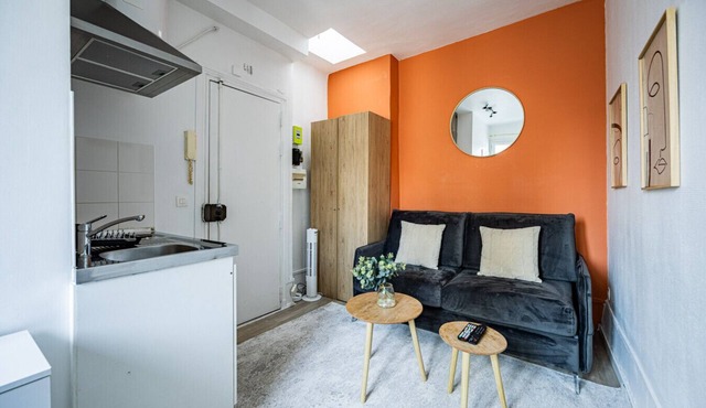Studio Métro Ourcq Paris 19eme
