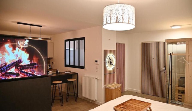 Suite and spa jacuzzi sauna proche Paris
