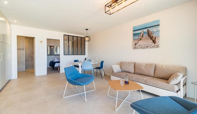 Superbe appartement en front de mer - Plage des Rosaires