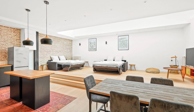 Superbe Loft 3 Chambres – Centre Paris
