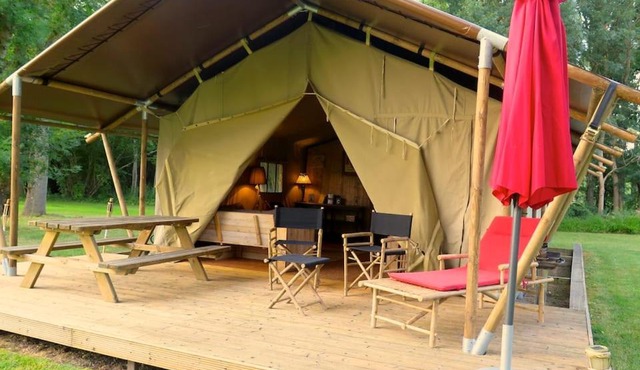 Tentes Safari aux Gîtes de Cormenin