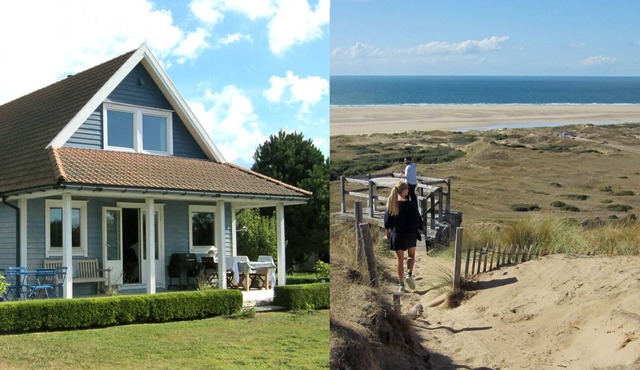 The dunes, beach, nature, near Carteret/The dunes, the beach .