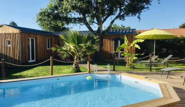 The little KZO chalets between nature and the ocean