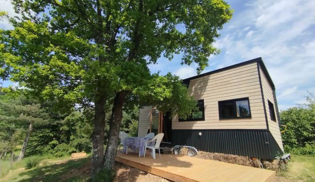 The Tiny House on the Roannaise side
