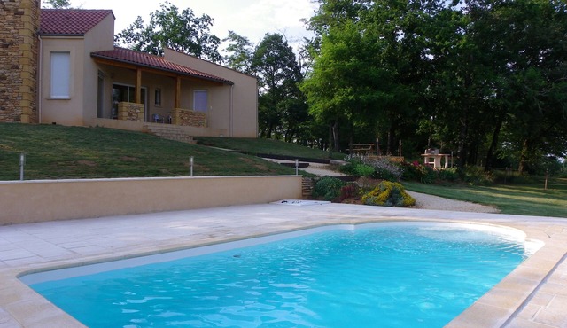 Tranquility and panoramic view in Montclera in the Lot and near Dordogne