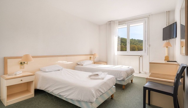 Twin Room Nº107 Clos des Monts Lyonnais