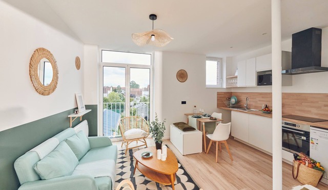 Univers 2-Bedroom Apartment, Gym, 2' from Lille