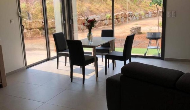 Vacation Home "Gîte Du Travers" with Private Terrace, A/C & Wi-Fi