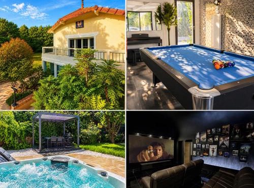 Villa avec jacuzzi, sauna, cinéma - Proche Paris