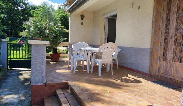 Villa climatisée avec grand jardin, animaux admis - FR-1-776-138