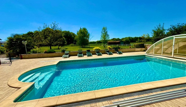 Villa des Rois (45) 45 pers-piscine-1h30 Paris