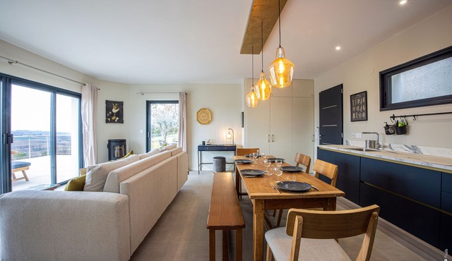 Villa Le Belvédère – Design & Panoramic View in Salvagnac