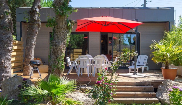 Villa Léonie 1 km from the beach, with private terrace and private garden