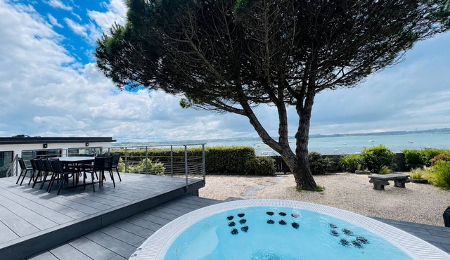 Villa Les Dunes : vue Incroyable et Accès Direct à la mer