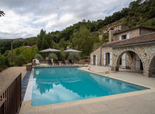 Villa near Les Vans with Private Pool