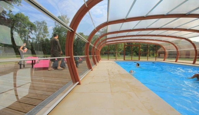ZEcamping 2 étoiles piscine couverte locatif TV 25m2 6 pers