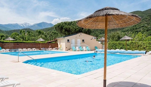 ZEcamping 3* animé piscine chauffée mobil-home 22m2