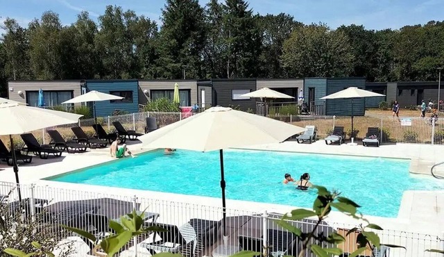ZEcamping 3* piscine cottage TV LV 55m2 6 pers
