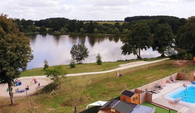 ZEcamping 3* toboggans animaux acceptés cottage TV BBQ 30m2 4 pers
