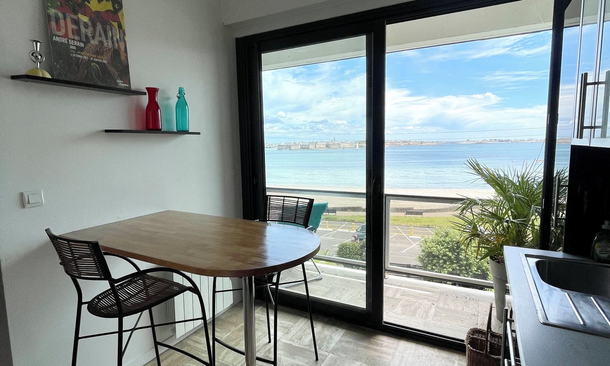 Larmor-Plage Apartment | Luxury T3 standing 2 - Vue mer exceptionnelle 180°