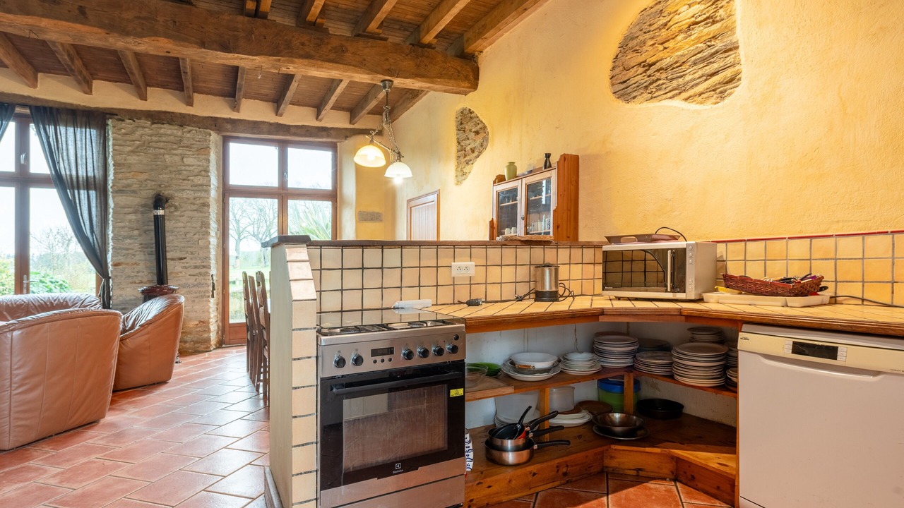 Photo of Kitchen in La Chapelle-Caro
