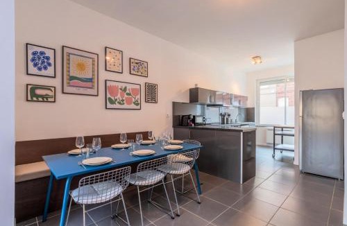 Croix Apartment | Maison 3 chambres avec jardin, proche métro