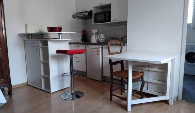 Studio Tout Confort 25 m2 au Centre D'uriage