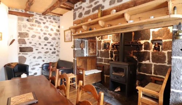 Charming House in Thiézac: Mountain Views, Near Super-Lioran, 3BR, Garden, Fireplace, WiFi