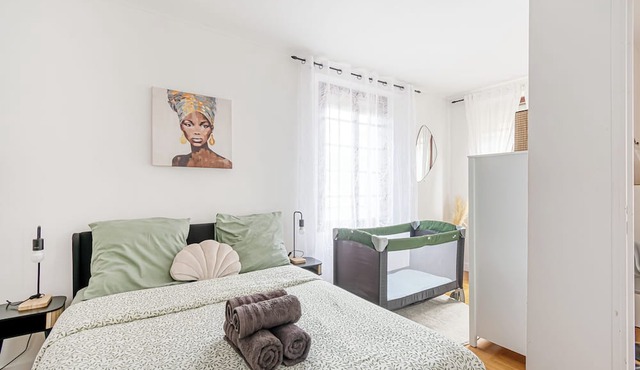 Well-equipped apartment/CDG AIRPORT/2024 Olympics/Villepinte/Paris Disneyland