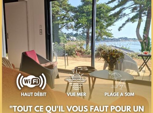 Le chalet de la Baie à Locquirec